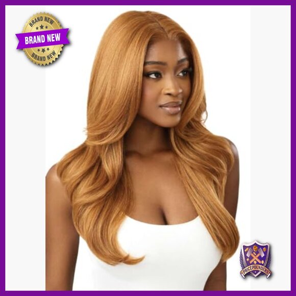 13x6 Lace Front Wig, Glueless Synthetic Hair, Pre-Plucked Hairline